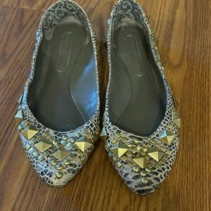 BCBG Maxazria studded flats
